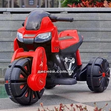 Детский мотоцикл M 4193 EL-3 на аккумуляторе, мягкое сиденье